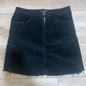 Corduroy skirt